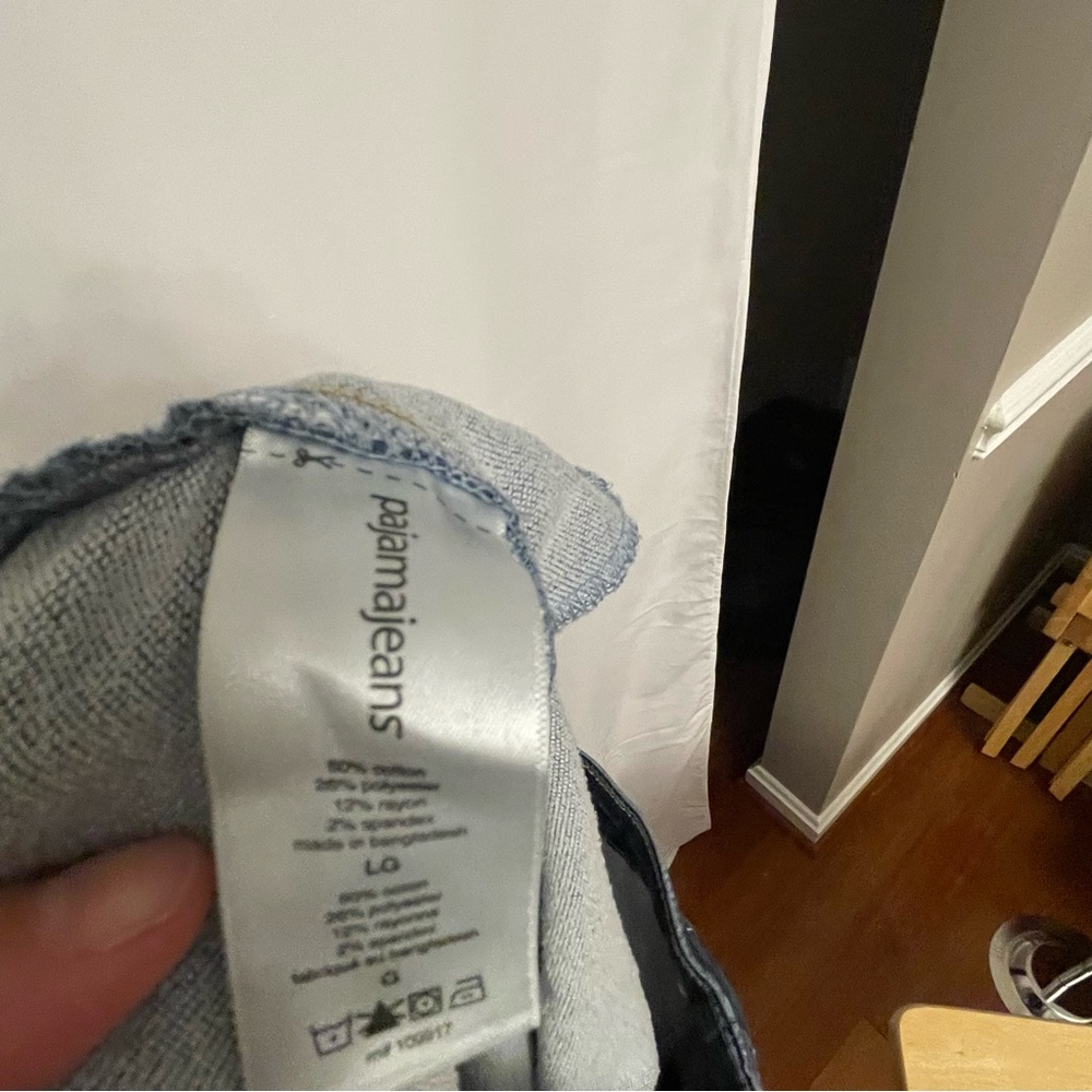 Blue Skinny Jeans with Stretch and Faded Details - Picture 4 of 4